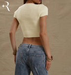 Blusa “Crema Suave”