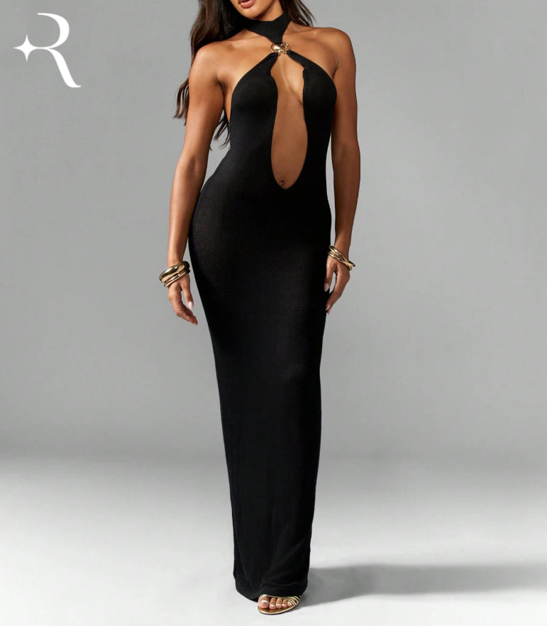Vestido "Reflejo Marino"