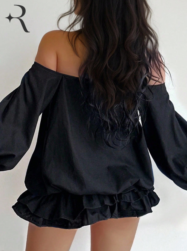 Vestido "Nube Negra"