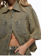Conjunto “Patrón Dorado”